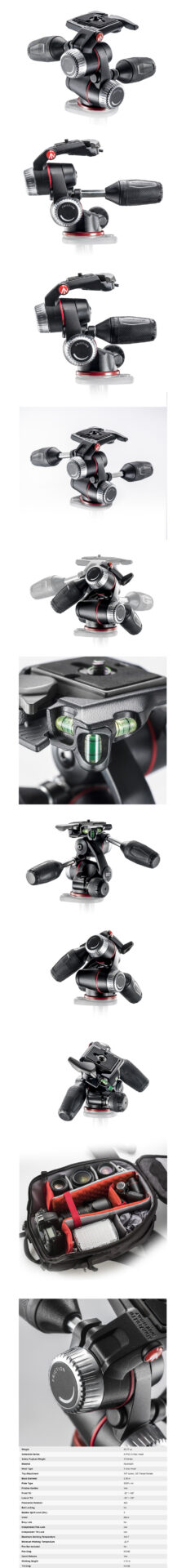 X PRO 3 Way tripod head Long.jpg